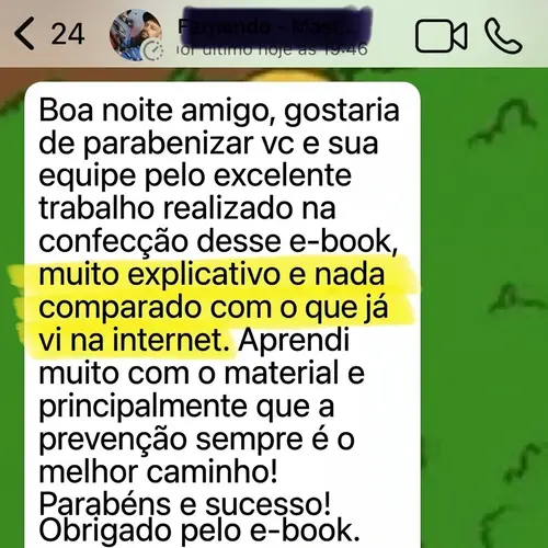 Depoimento de mecanico sobre o guia