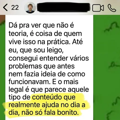 Depoimento em conversa, segunda parte